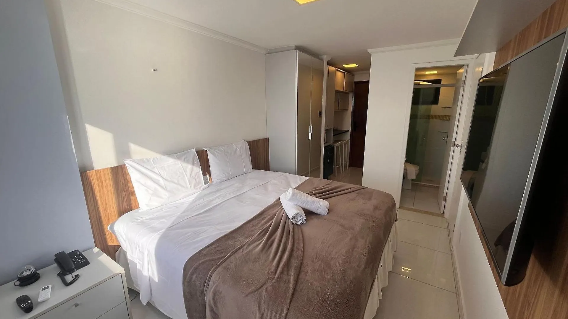 Hosts Br - Flat Frente Mar C/ Cozinha Apartamento Fortaleza  Brasil